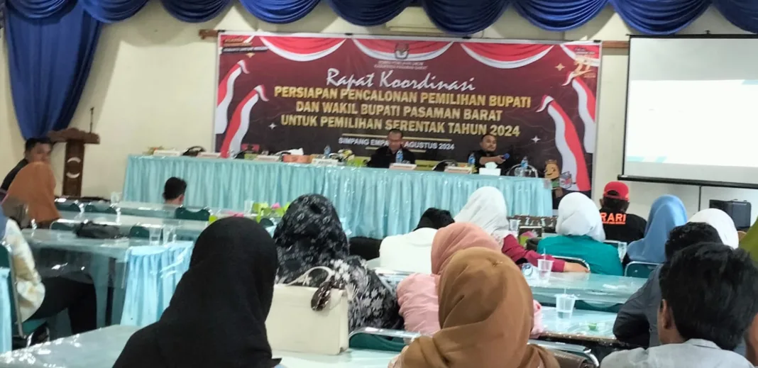 Suasana rakor kpu